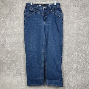 Vintage Rocky Mountain Jean 13-L Low Rise Relaxed Bareback Western Rockies Denim